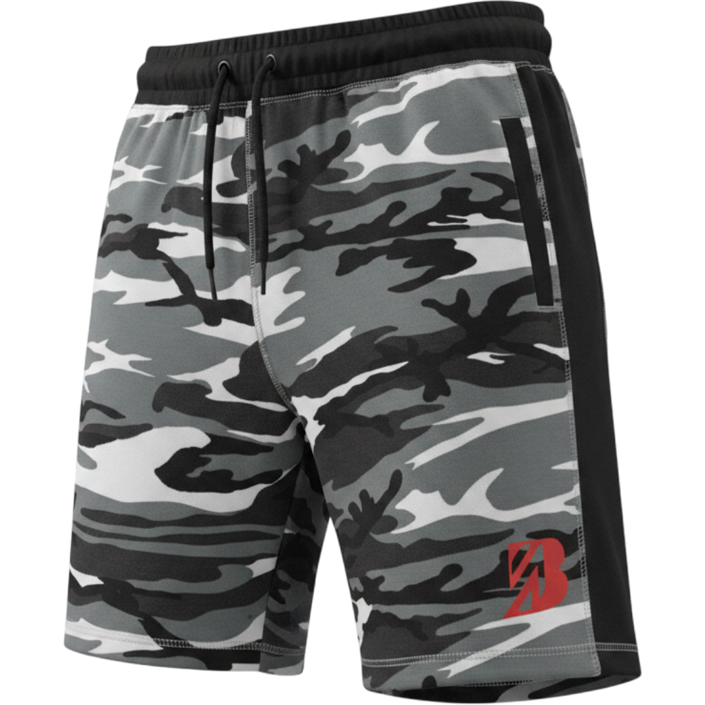 MMA Camo Training Shorts - image 1
