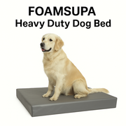 FOAMSUPA Waterproof Dog Bed – 2" Thickness, Heavy Duty Pet Mattress