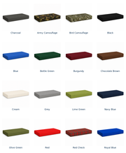 FOAMSUPA 2 Seater Water-Resistant Garden Bench Cushion — 108 × 45 cm