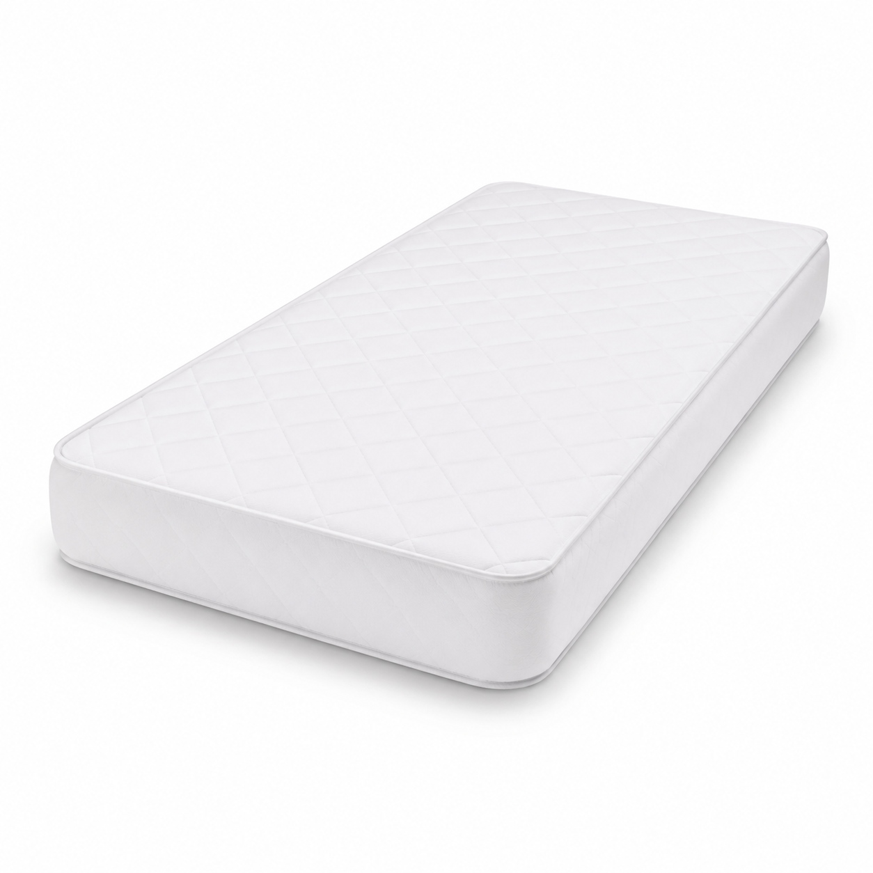 FOAMSUPA extra-deep 13cm white quilted cot bed mattress