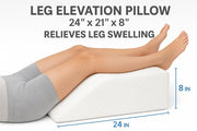 FOAMSUPA Leg Elevation Wedge Pillow with Washable Cover – 61cm – image 2