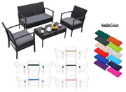 FOAMSUPA Replacement 3-Piece Rattan Chair Cushion Set – image 2