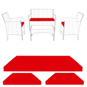 FOAMSUPA Replacement 3-Piece Rattan Chair Cushion Set – image 5