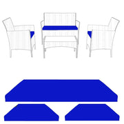 FOAMSUPA Replacement 3-Piece Rattan Chair Cushion Set – image 7