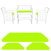 FOAMSUPA Replacement 3-Piece Rattan Chair Cushion Set – image 12