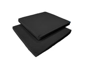 FOAMSUPA Set of 4 Outdoor Dining Chair Cushions with Ties – 43cm – image 2
