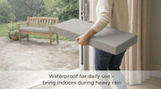 FOAMSUPA Water-Resistant Storage Bench Cushion 115 × 42.5cm – image 8