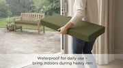 FOAMSUPA Water-Resistant Storage Bench Cushion 115 × 42.5cm – image 42