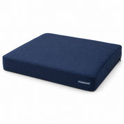 FOAMSUPA 2 inch memory foam seat cushion in Navy Blue