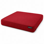 FOAMSUPA 2 inch memory foam seat cushion in Red