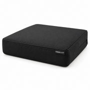 FOAMSUPA 4 inch memory foam seat cushion in Black