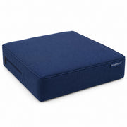 FOAMSUPA 4 inch memory foam seat cushion in Navy Blue