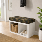 FOAMSUPA KALLAX-compatible 5cm bench cushion in Army Camouflage