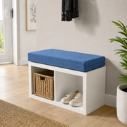 FOAMSUPA KALLAX-compatible 5cm bench cushion in Blue