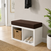 FOAMSUPA KALLAX-compatible 5cm bench cushion in Chocolate Brown