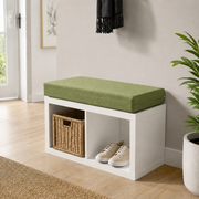 FOAMSUPA KALLAX-compatible 5cm bench cushion in Green
