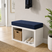 FOAMSUPA KALLAX-compatible 5cm bench cushion in Navy Blue