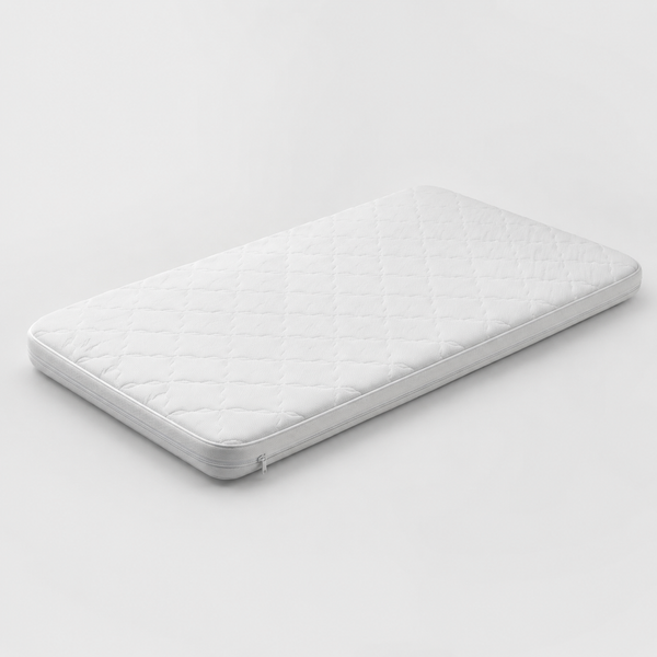 FOAMSUPA microfibre crib mattress 84 x 50 x 4cm