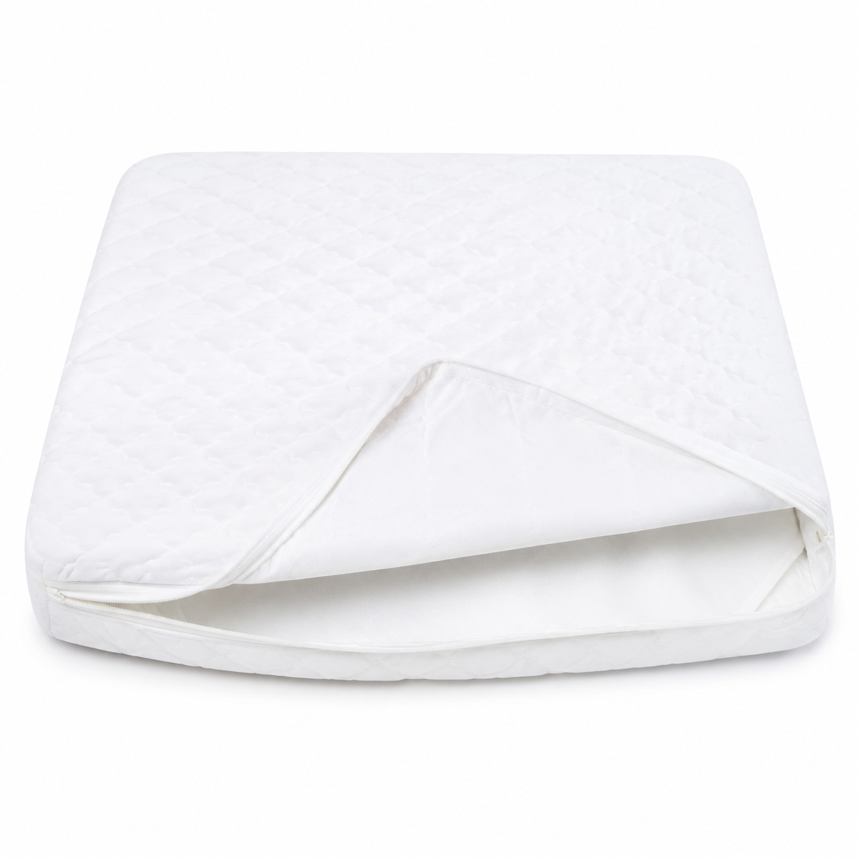 FOAMSUPA quilted zipped baby mattress protector cover only