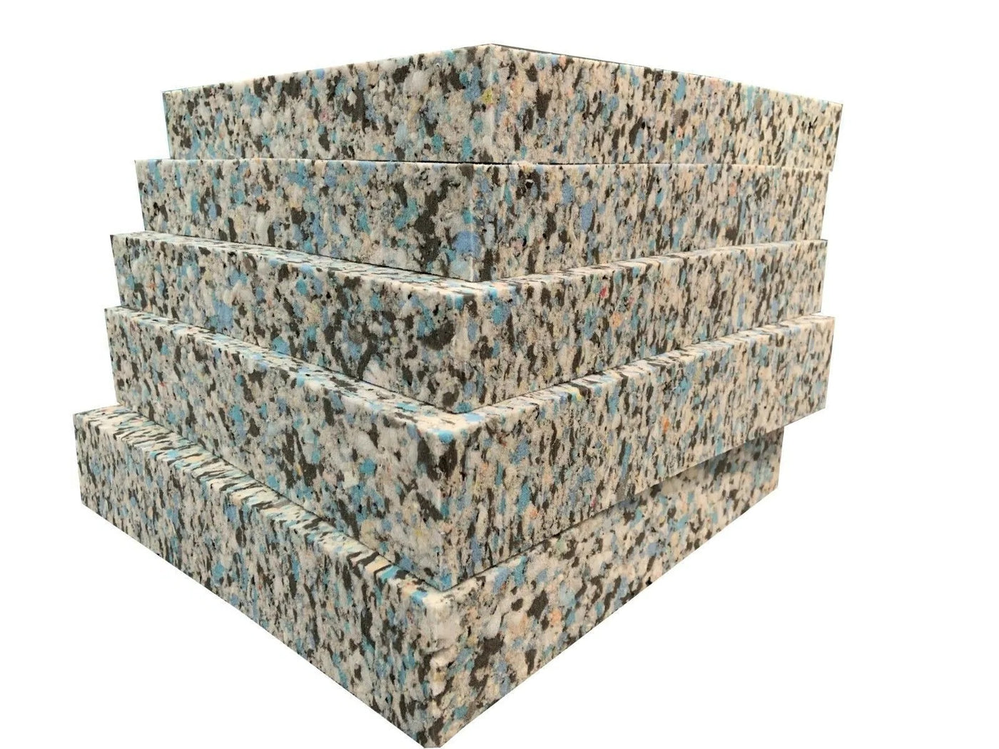 FOAMSUPA extra firm recon upholstery foam sheets stacked