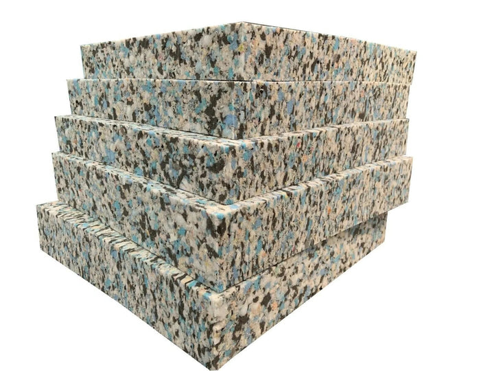 FOAMSUPA extra firm recon upholstery foam sheets stacked