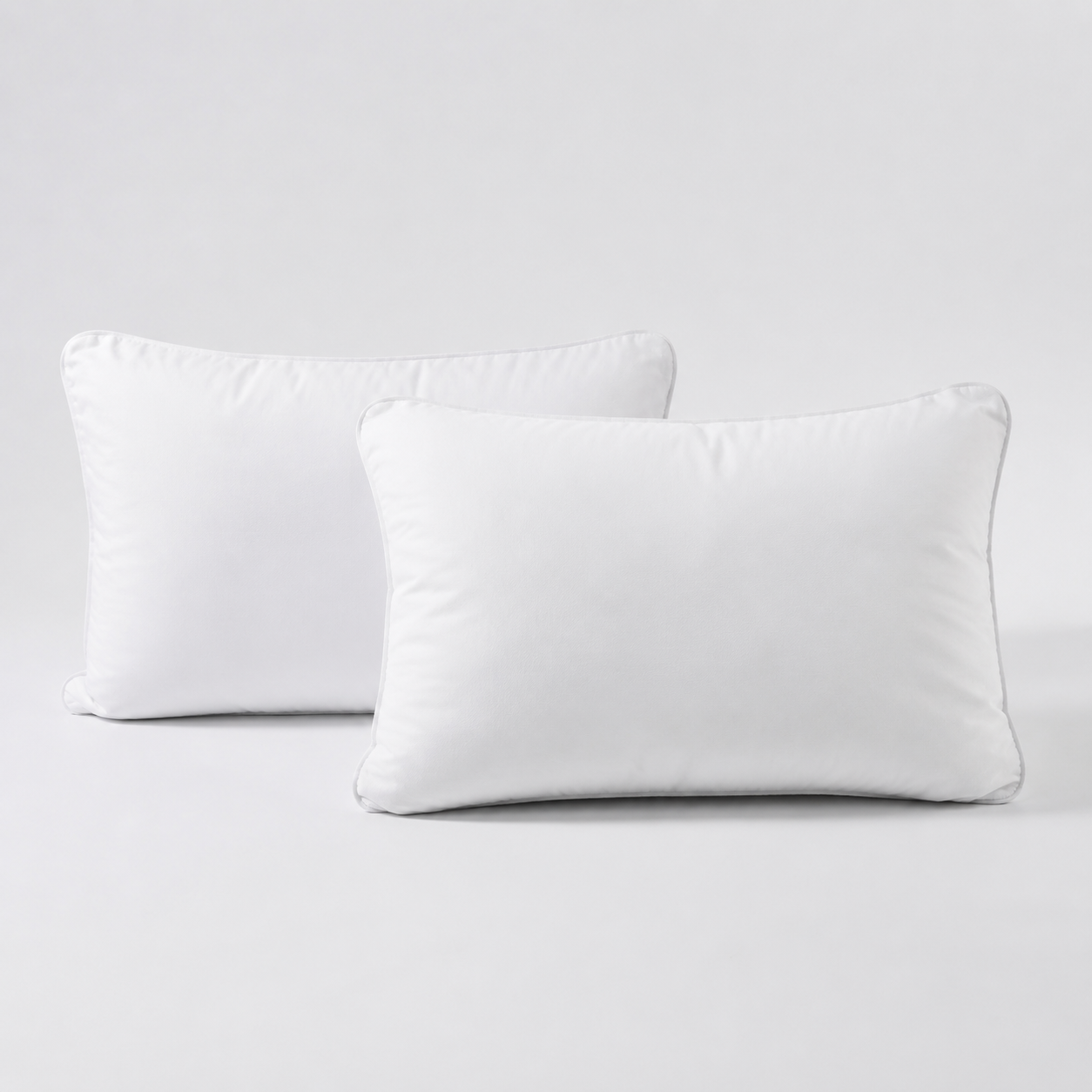 FOAMSUPA soft white hypoallergenic toddler pillows pack of two
