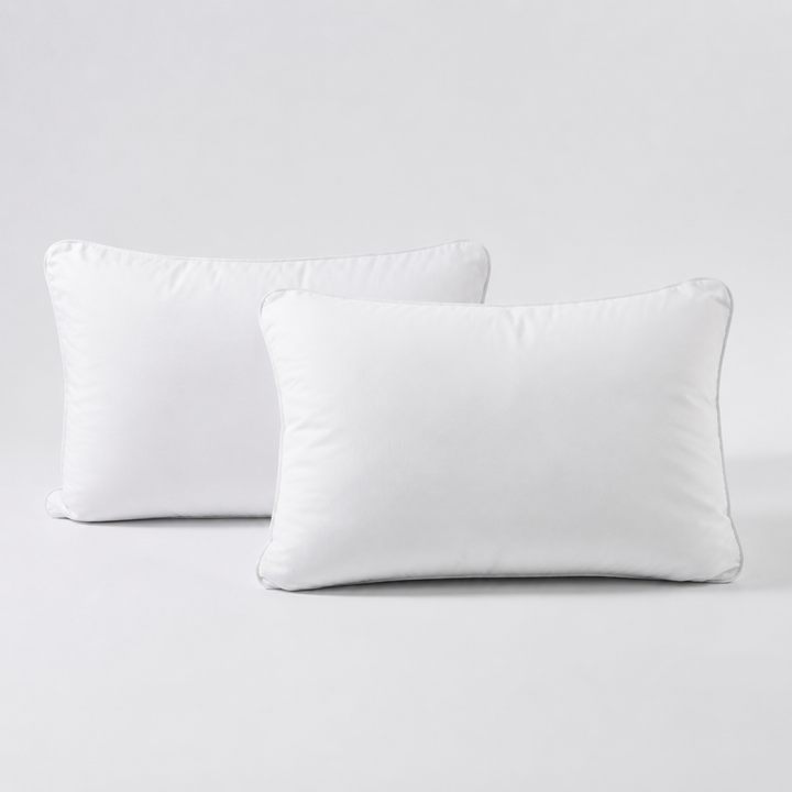 FOAMSUPA soft white hypoallergenic toddler pillows pack of two