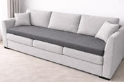Burgundy memory foam sofa booster cushion