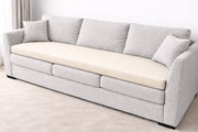 Charcoal memory foam sofa booster cushion