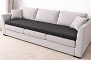 Chocolate Brown memory foam sofa booster cushion