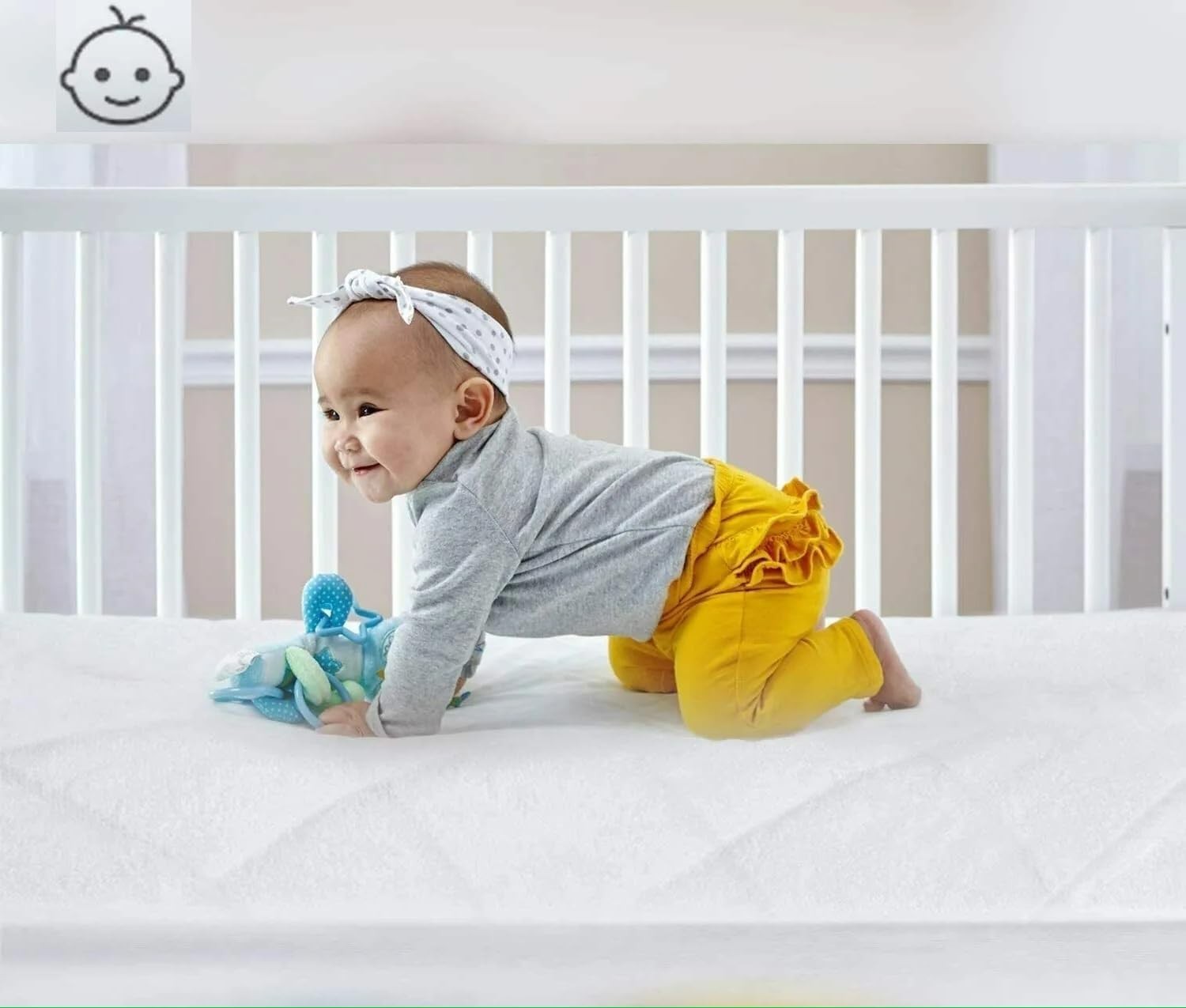 FOAMSUPA Eco Fibre Quilted Baby Mattress – Breathable, Firm, Hypoallergenic - Image 7